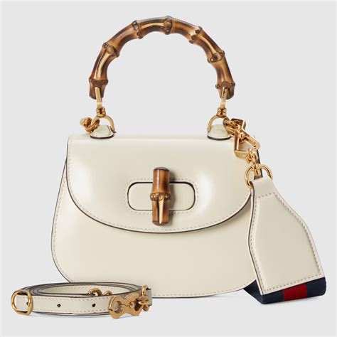 white gucci bamboo handle bag|where to buy gucci bamboo bag.